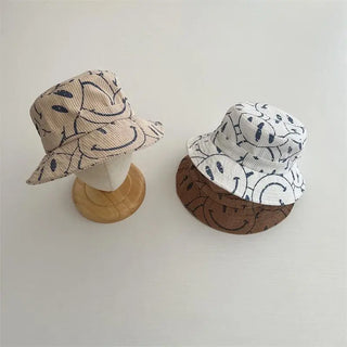 Smile Pattern Kids Bucket Hat - RYAN AND REMI