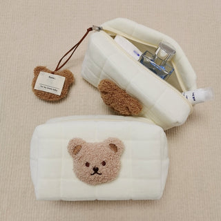 Bear Face Baby Toddler Travel Toiletry Bag - RYAN AND REMI