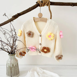 3D Flower Cardigan