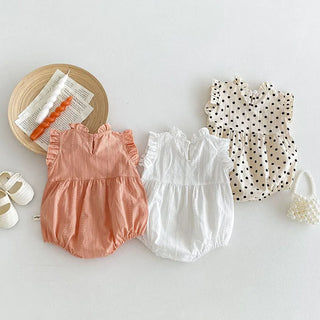 Ruffle Detail Princess Romper - RYAN AND REMI