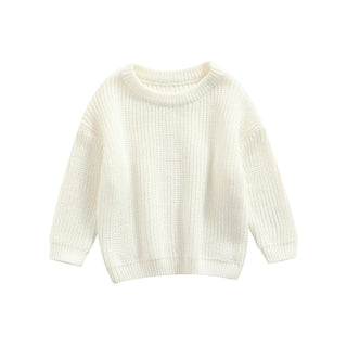 Oversized Knitted Round Neck Sweater