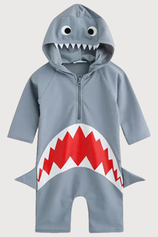 Baby Boy Cute Shark One Piece Swimwear - RYAN AND REMI