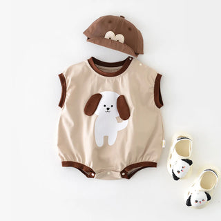 Doggy Print Bodysuit - RYAN AND REMI