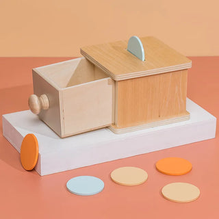 Montessori Object Permanence Hammer Box - RYAN AND REMI