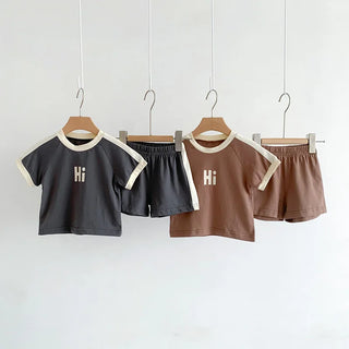 Hi Printed Shorts Set