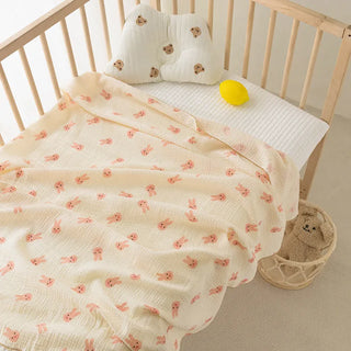 Soft Cotton Animal Print Blanket - RYAN AND REMI