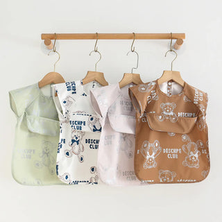 Easy Clean Smock Apron Bib for Kids - RYAN AND REMI