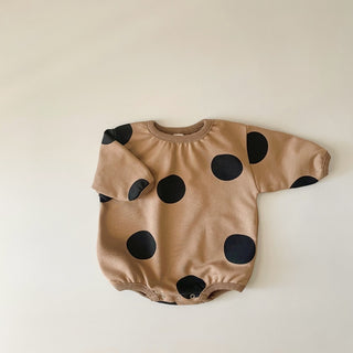 Long Sleeve Polka Dot Bodysuit - RYAN AND REMI