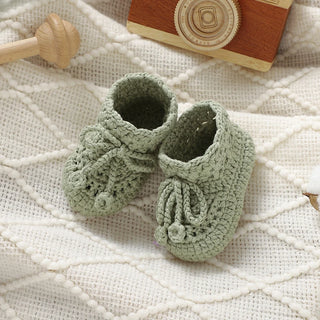 Newborn Handmade Crochet Baby Shoes