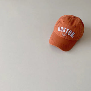 Boston Embroidered Baseball Cap - RYAN AND REMI