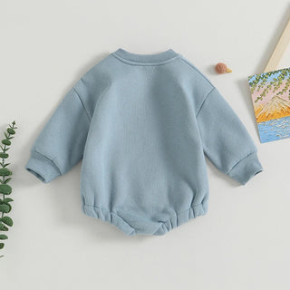 Little Dude Embroidered Bodysuit