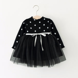 Polka Dot Tulle Dress - RYAN AND REMI