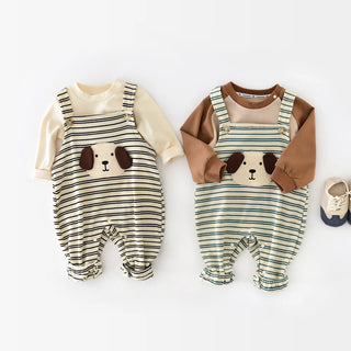 Spring Striped Baby Jumpsuit - RYAN AND REMI