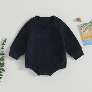 Little Dude Embroidered Bodysuit