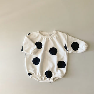 Long Sleeve Polka Dot Bodysuit - RYAN AND REMI