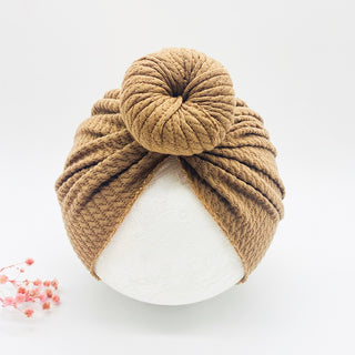 Baby Girl Bun Turban Hat - RYAN AND REMI