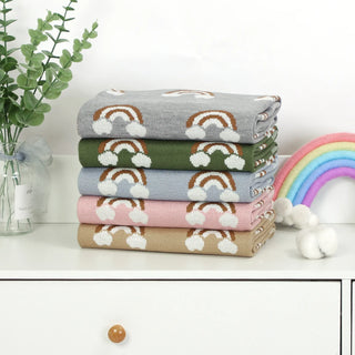 Rainbow Swaddle Wrap Stroller Blankets - RYAN AND REMI