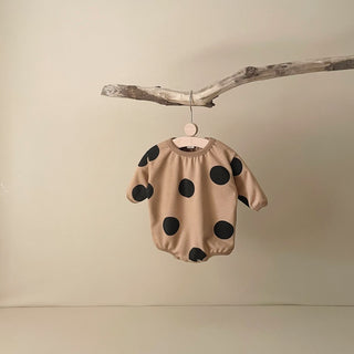 Long Sleeve Polka Dot Bodysuit - RYAN AND REMI