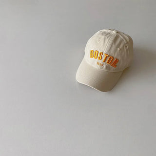 Boston Embroidered Baseball Cap - RYAN AND REMI