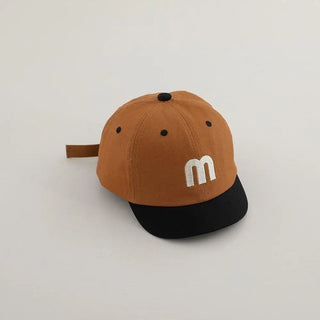 Letter M Peaked Cap