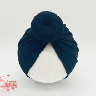 Baby Girl Bun Turban Hat - RYAN AND REMI