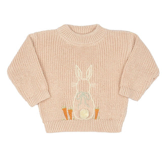 Rabbit Sweater Oversized Cotton Bunny Tops - RYAN AND REMI