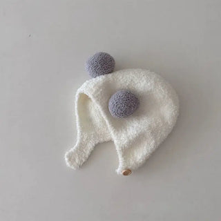 Wool Pom Pom Winter Hat