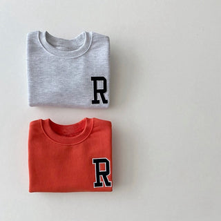 Baby Letterman Sweater - RYAN AND REMI