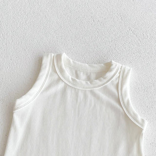 Solid Round Neck Bodysuit - RYAN AND REMI