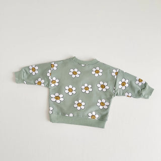 Long Sleeve Sunflower Sweater - RYAN AND REMI