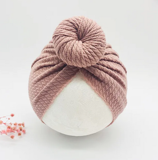 Baby Girl Bun Turban Hat - RYAN AND REMI