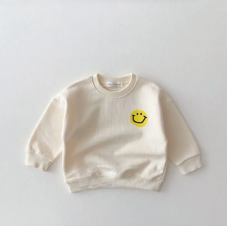 Adore You Long Sleeve Smiley Sweater