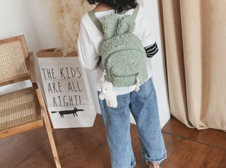 Cute Plush Rabbit Ears Backpack - RYAN AND REMI