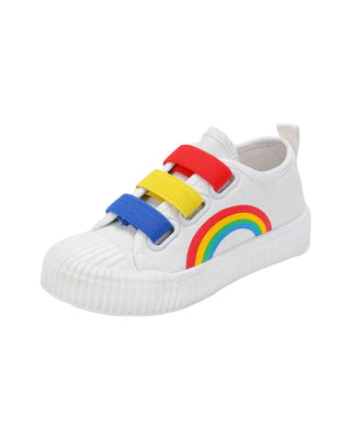 Rainbow Print Casual Canvas Sneakers - RYAN AND REMI