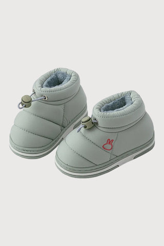 Baby Padded Drawstring Winter Boots - RYAN AND REMI