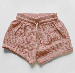 Girls Muslin Shorts Set - RYAN AND REMI