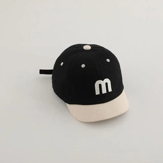 Letter M Peaked Cap