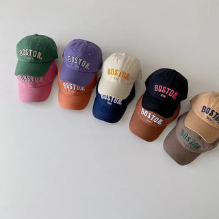 Boston Embroidered Baseball Cap - RYAN AND REMI