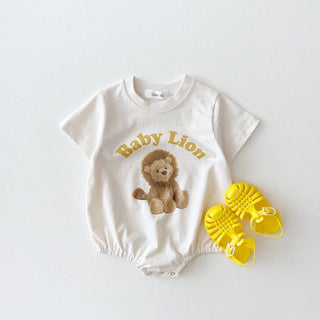 Cartoon Pressed Animal  Bodysuit - RYAN AND REMI