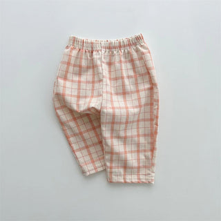 Baby Boy Plaid Pants - RYAN AND REMI