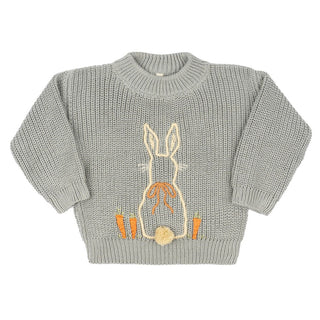 Rabbit Sweater Oversized Cotton Bunny Tops - RYAN AND REMI