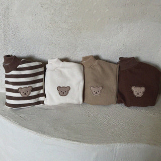 Cute Bear Fleece Thick Sweatshirt - RYAN AND REMI