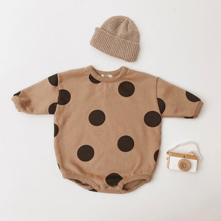 Long Sleeve Polka Dot Bodysuit - RYAN AND REMI