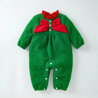 Christmas Ribbon Romper