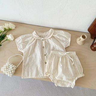 Vintage Style Embroidery Bloomer Set - RYAN AND REMI