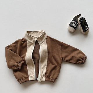 Retro Zip Up Casual Jacket