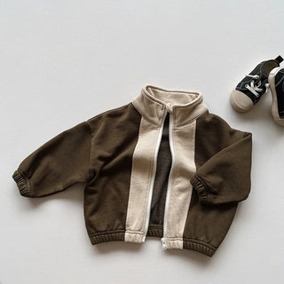 Retro Zip Up Casual Jacket