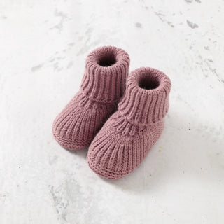 Newborn Knit Socks With Knit Mitten Gloves - RYAN AND REMI