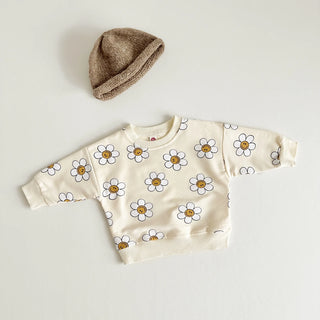 Long Sleeve Sunflower Sweater - RYAN AND REMI