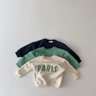 Paris Long Sleeve Sweatshirt - RYAN AND REMI